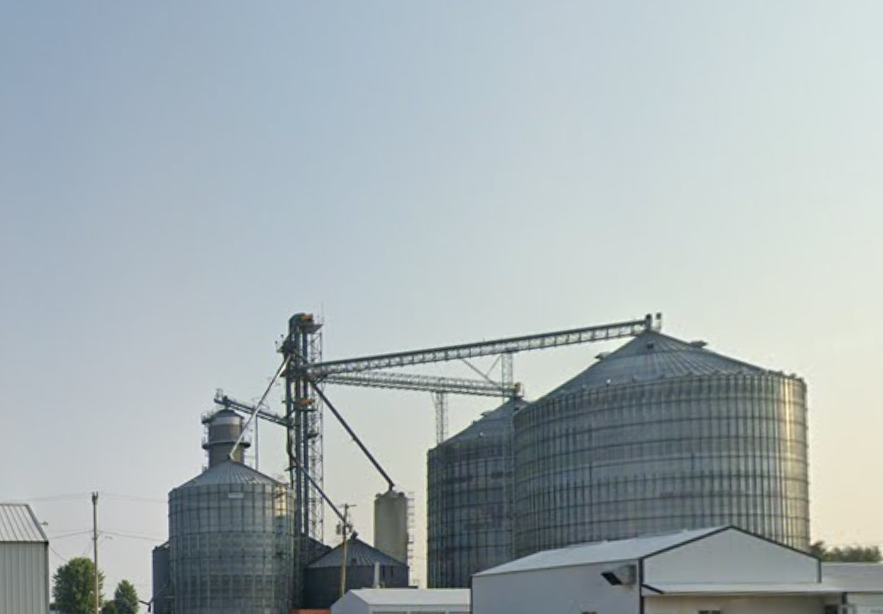 View of Wykoff elevators